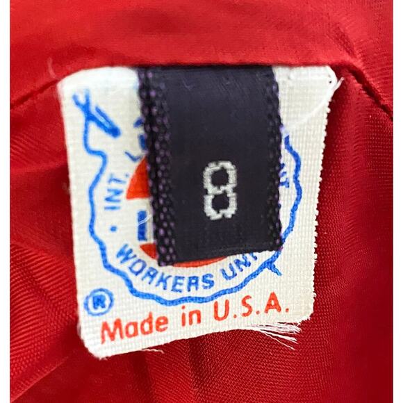 Vintage Ralph Lauren Blue Label Women's Double Breasted Blazer Gold Buttons USA - Picture 12 of 13